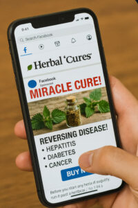The Hidden Dangers of Facebook’s “Miracle” Herbal Cures