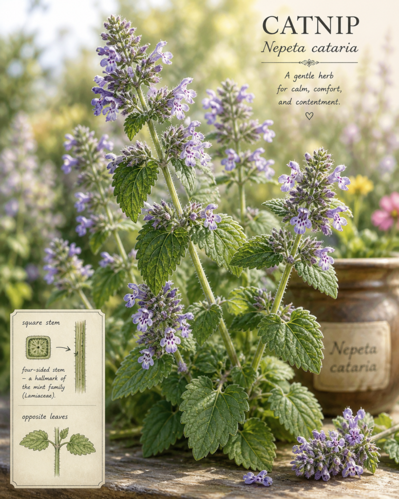 Catnip (Nepeta cataria): A Gentle Herbal Ally