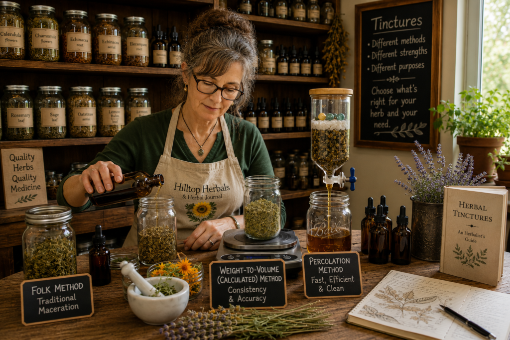 Three Tincture Methods: Choosing the Right Method