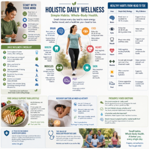 Simple Head-to-Toe Health Practices for Everyday Well-Being