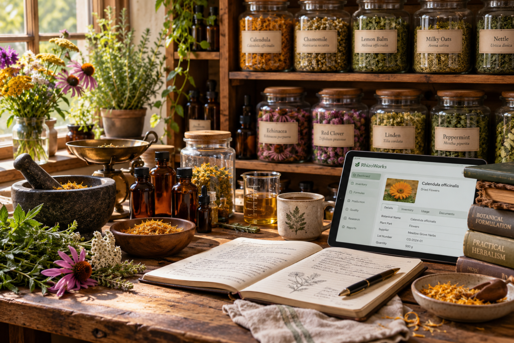 The Working Apothecary: Bringing Order to Herbal Practice